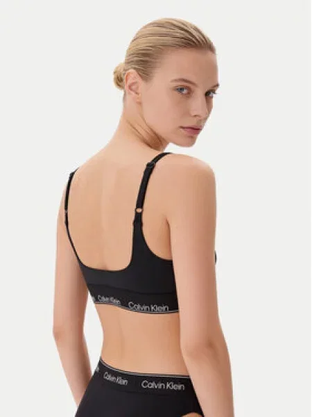 Calvin Klein Swimwear Bikini gornji dio / bijela crna