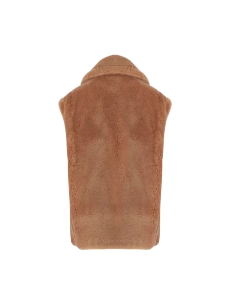 Kamizelka wełniana Stand Studio klasyczna wełniana beżowa