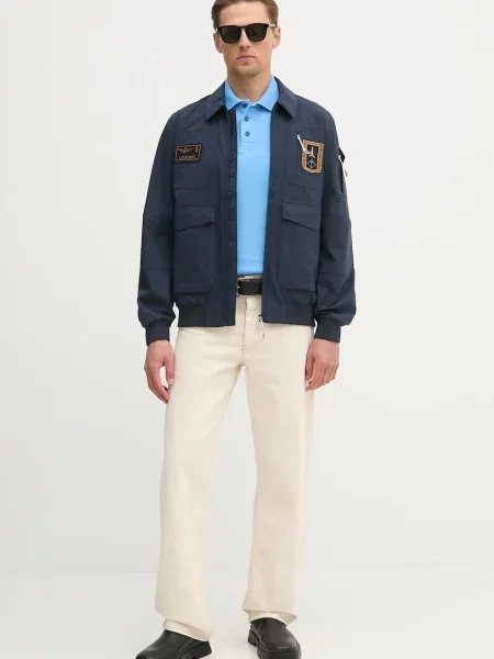 Aeronautica Militare polo majica modra