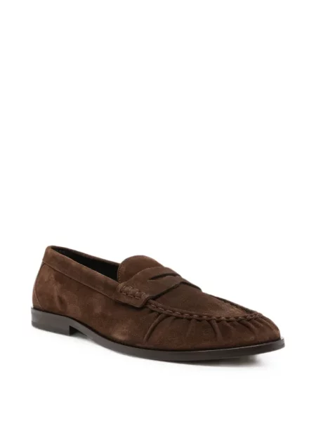 Pantofi loafer Vinny's din piele de căprioară maro