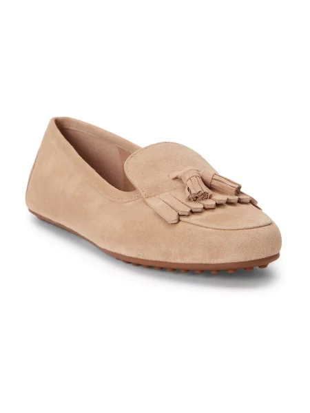 Lauren Ralph Lauren Mocasini TAYTE deschis maro