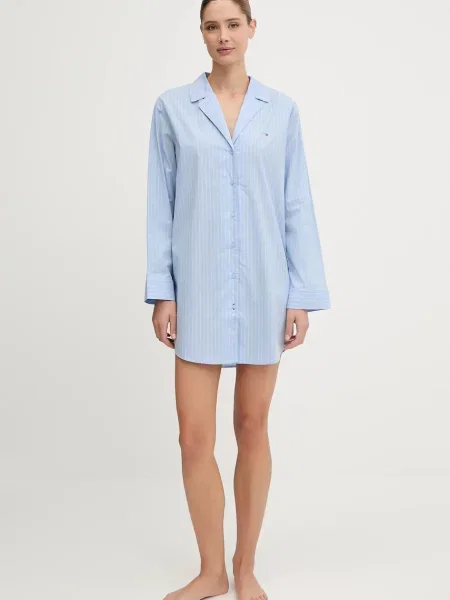 Tommy Hilfiger koszula nocna niebieski