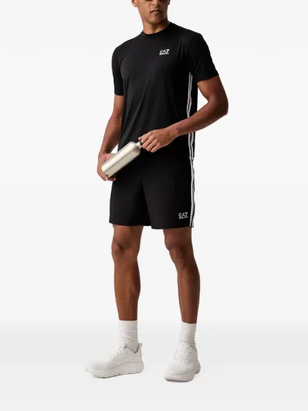 Μπλούζα Ea7 Emporio Armani με σχέδιο μαύρο