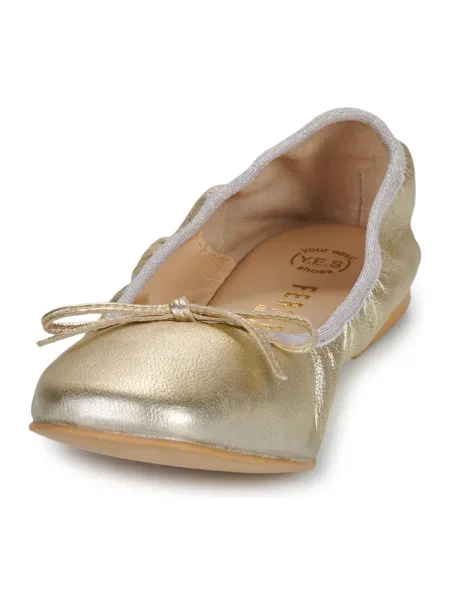 Pantofi Fericelli auriu