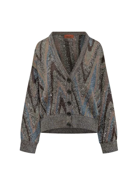 Kardigan Missoni z dekoltem w serek