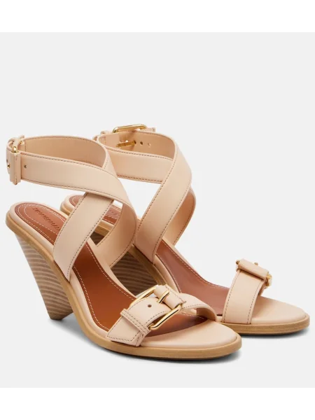 Sandale Zimmermann din piele alb