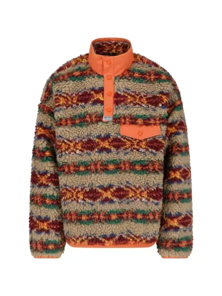 Fleece πουλόβερ Polo Ralph Lauren με κέντημα μπλε
