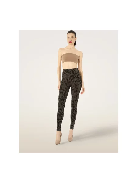 Spodnie Wolford zielone