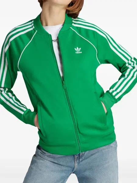 Trčanje chunky jakna Adidas crna