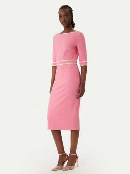 Rinascimento Sukienka koktajlowa różowy