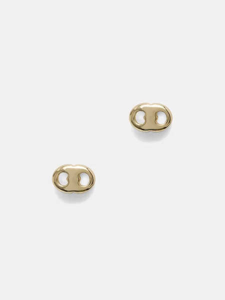 Tory Burch cercei Gemini Link auriu