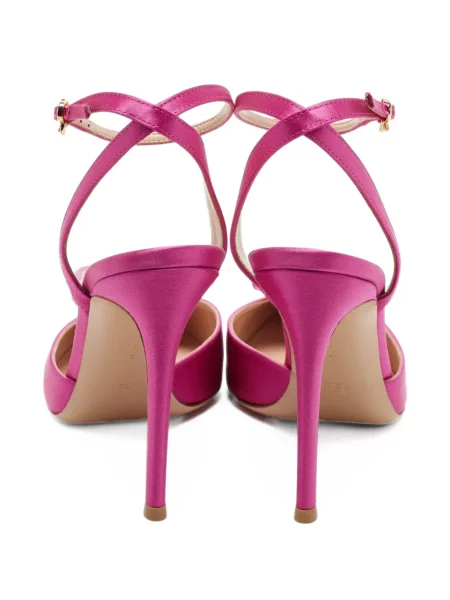 Pantofi cu toc Gianvito Rossi slingback roz