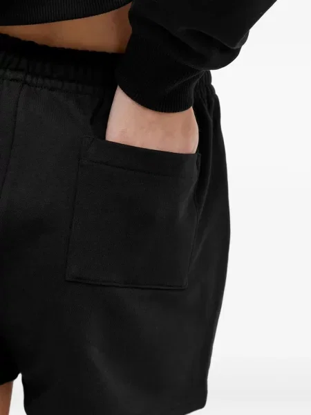 Pantaloni scurți Casablanca cu perle negru