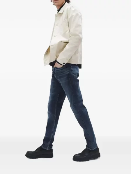 Blugi drepți Rag & Bone albastru