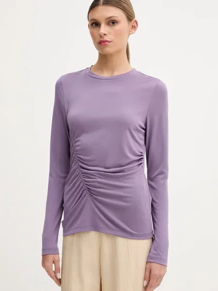 Sisley longsleeve fioletowa