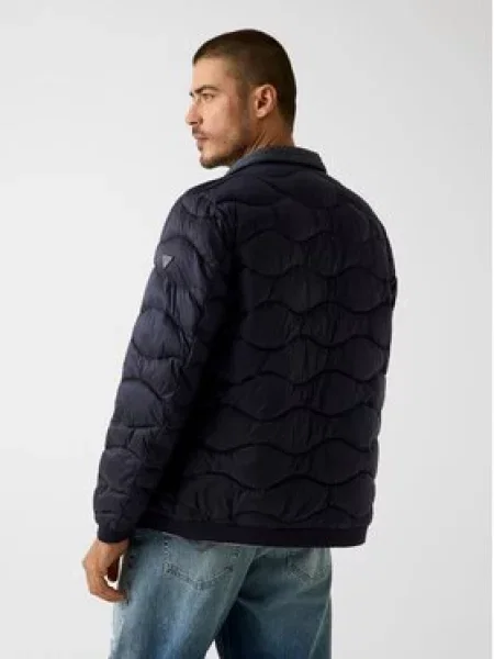 Bunda pro přechodné období Guess modrá