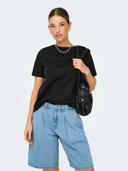 ONLY Tricou ONLFREJA' negru