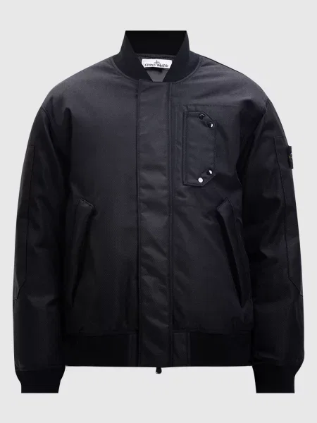 Пуховик Stone Island черный