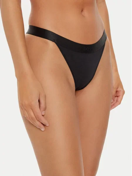 Стринги Boss черные