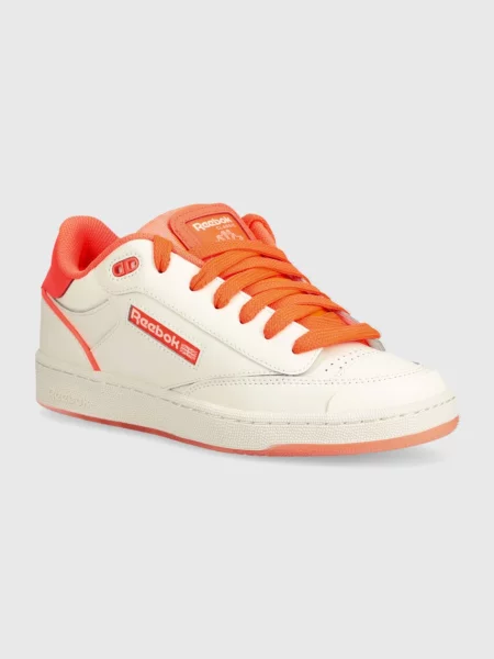 Kožené sneakers boty Reebok Classic Club C béžová