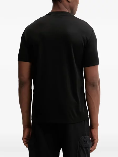 Тениска Ea7 Emporio Armani с принт с кръгло деколте черно