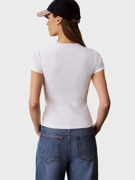 Футболка Calvin Klein Jeans біла