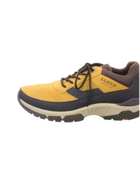 Sneakersy Lloyd zamszowe brązowe