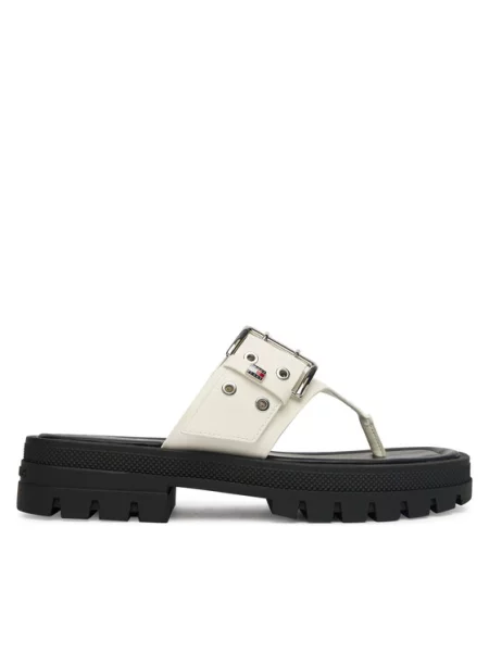 Tommy Jeans Japonke Tjw Buckle Sandal bela
