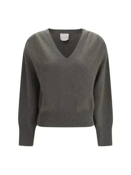 Sweter Sa Su Phi z kaszmiru zielony