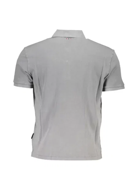 Polo Napapijri με κέντημα γκρι