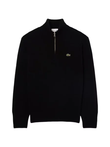 Pulover Lacoste tricotate negru