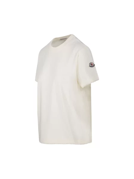 Koszulka Moncler biała