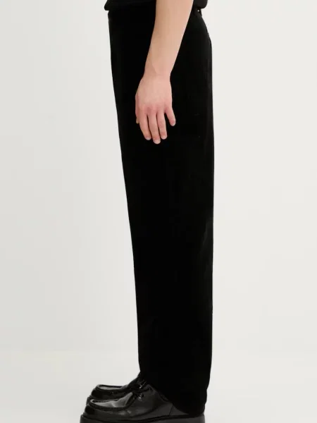 Παντελόνι Carhartt WIP Single Knee Pant ανδρικό μαύρο