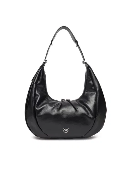 PINKO Τσάντα Slouchy Hobo Big PE 25 PLTT μαύρο