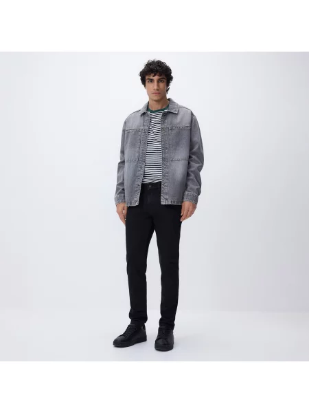 Reserved Džíny slim fit černý