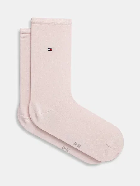 Чорапи Tommy Hilfiger розово