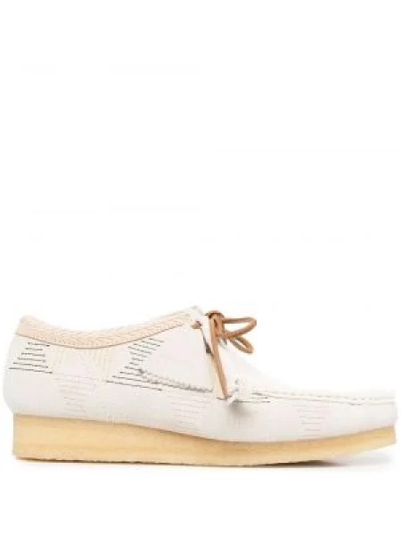 Šněrovací krajkové kotníkové boty Clarks Originals hnědé