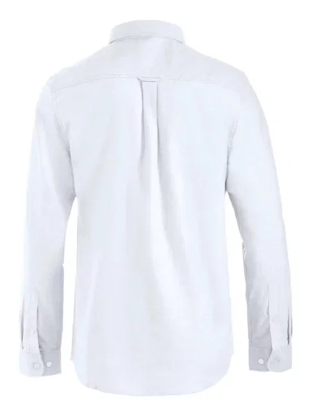 Clique Oxford koszula Oxford z długim rękawem easy care – white biała