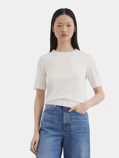 Футболка Marc O’Polo ліоцел/бавовна білий