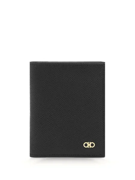 Portofel Ferragamo din piele negru