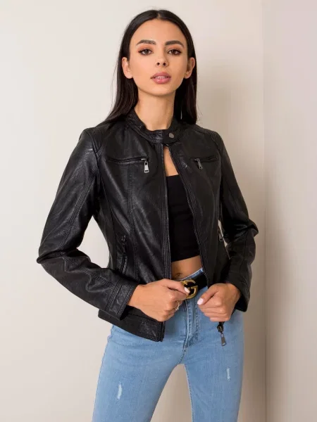 Geanta de piele Fashionhunters negru