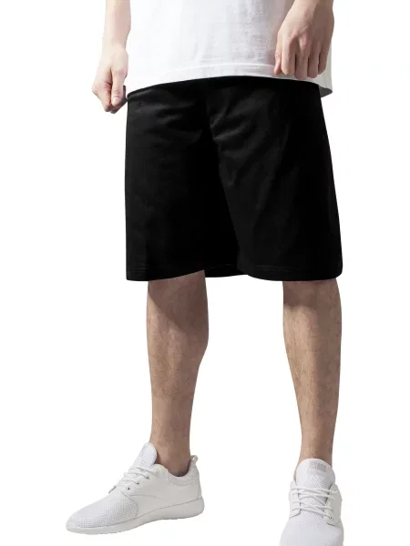 Pantaloni scurți Urban Classics plasă negru