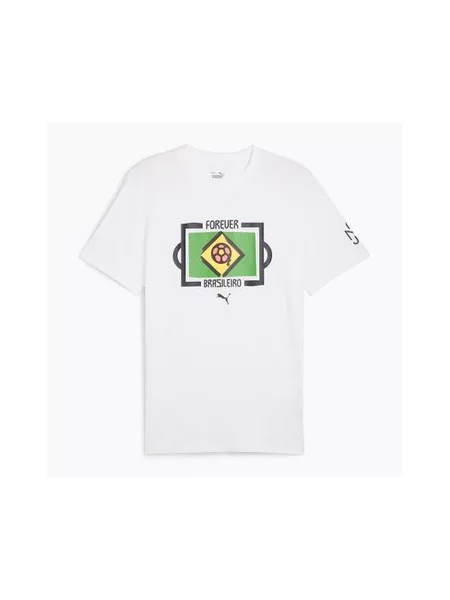 Футболка футбольна PUMA Neymar Jr Tee puma white біла