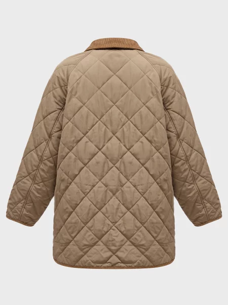 Стьобана куртка Tommy Hilfiger коричнева
