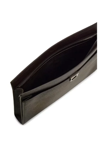 Geantă Ferragamo din piele verde