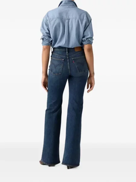Blugi evazați Levi's® evazate albastru