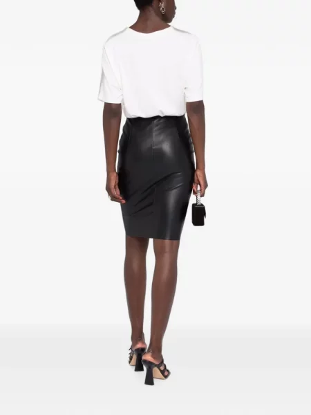 Fustă midi Wolford negru