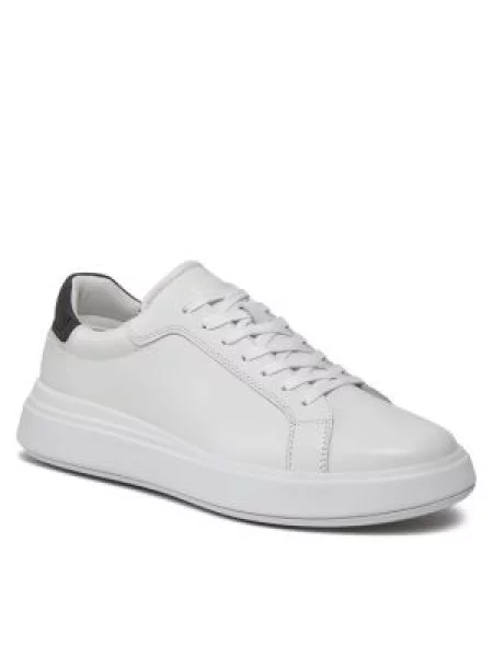 Tenisice Calvin Klein s vezicama s čipkom bijela