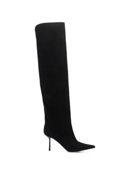 Cizme Le Silla din piele de căprioară negru