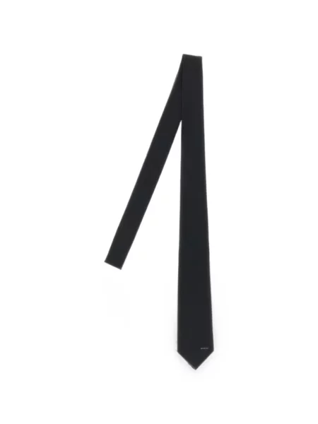 Cravată Gucci de mătase negru